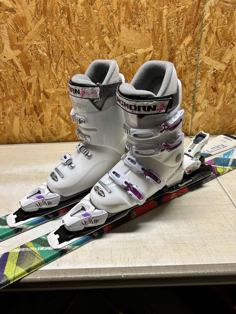 Atomic レディース スキー COOLminx 155cm ケース付き