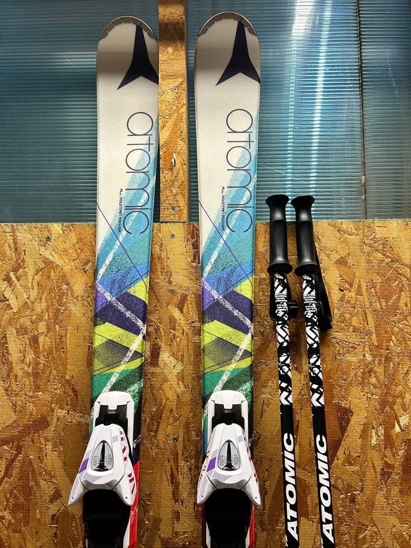 Atomic レディース スキー COOLminx 155cm ケース付き