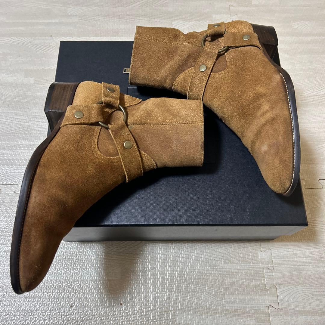 （エディ期ラストシーズン）サンローランパリ　リングブーツ　39 443190