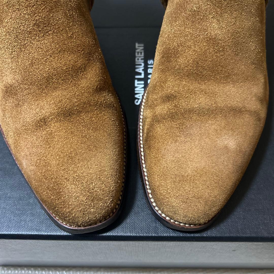 （エディ期ラストシーズン）サンローランパリ　リングブーツ　39 443190