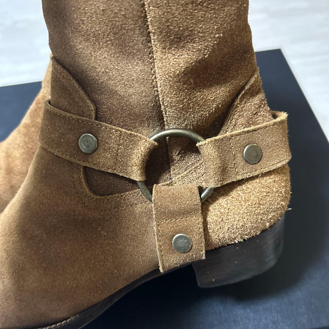 （エディ期ラストシーズン）サンローランパリ　リングブーツ　39 443190