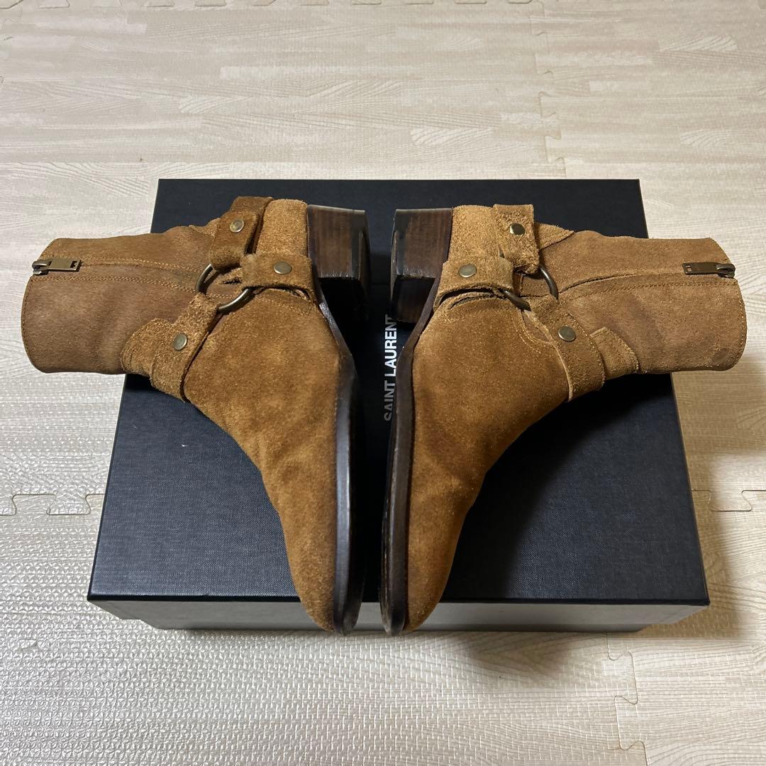 （エディ期ラストシーズン）サンローランパリ　リングブーツ　39 443190