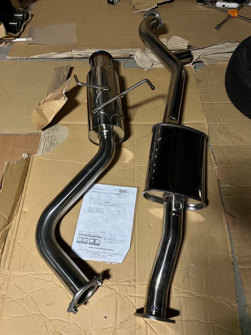 EXAS EVO Tune WRX STI VAB GP マフラー