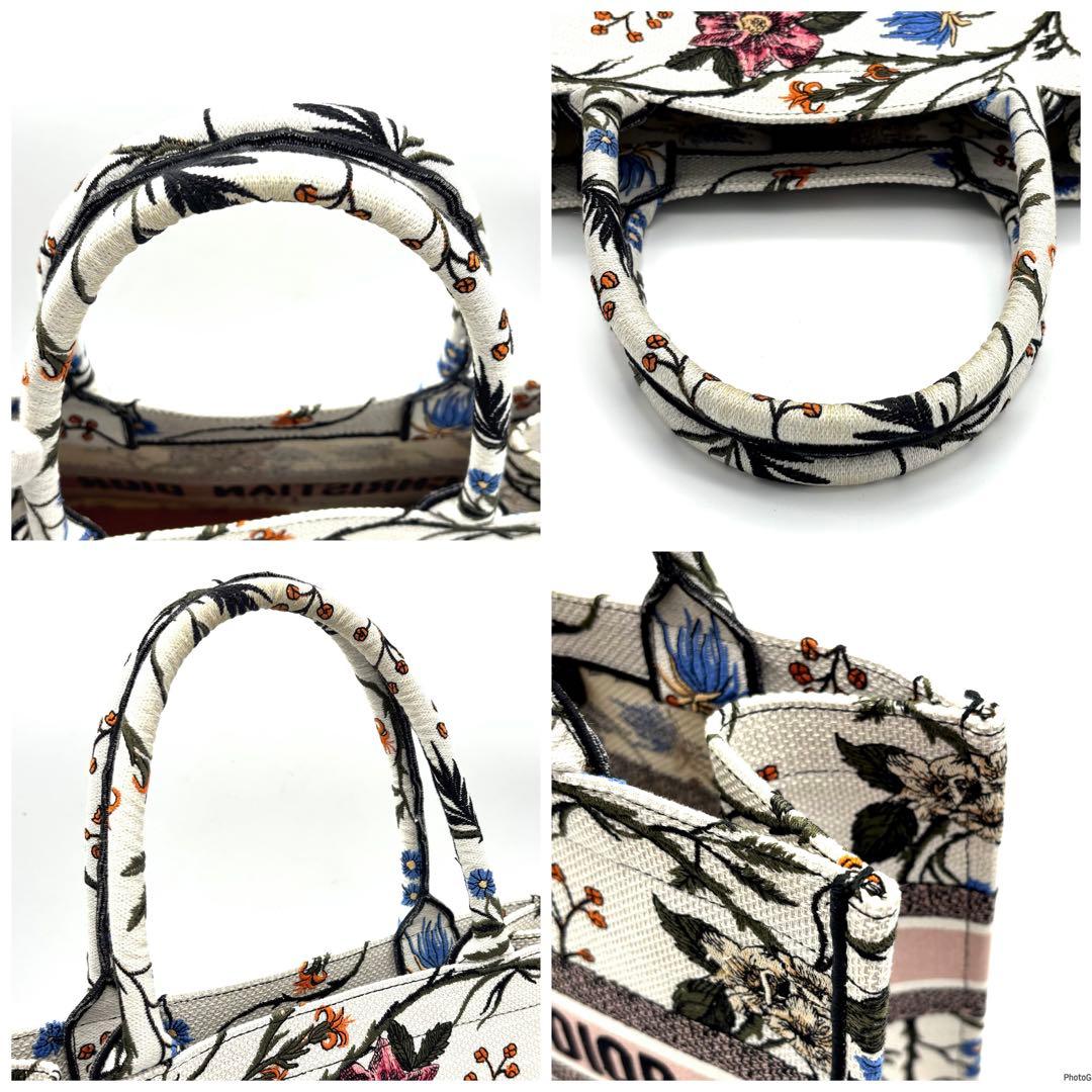 クリスチャンディオール ブックトート ミディアム キャンバス トートバッグ