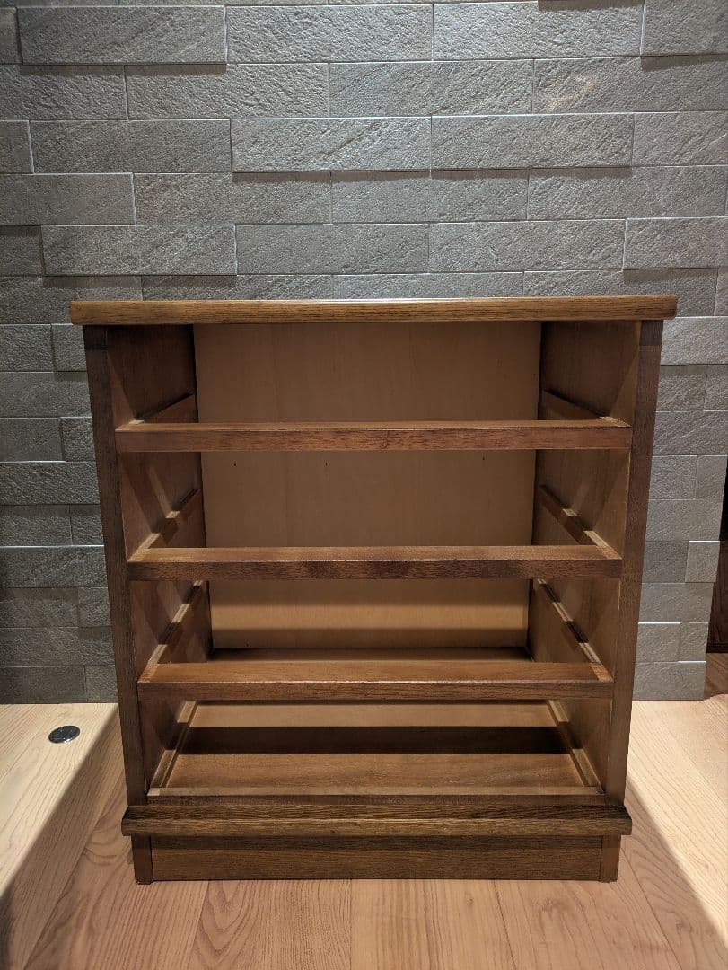 【karimoku】カリモク 4段 木製チェスト 小型タンス クラシックデザイン