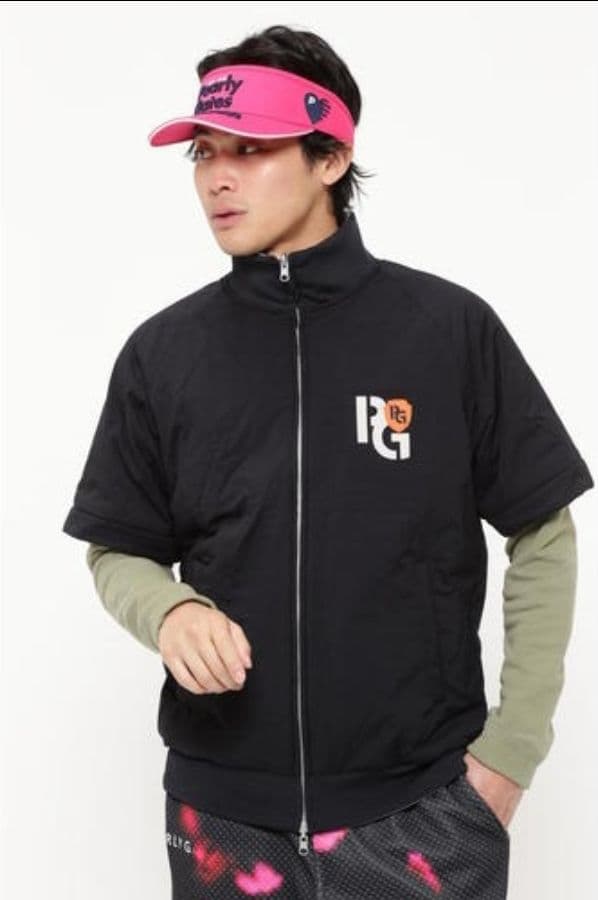 新品【パーリーゲイツ】2025年4WAYリバーシブル 中綿ブルゾンジャケット3L