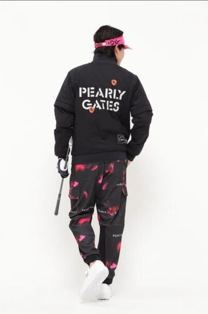 新品【パーリーゲイツ】2025年4WAYリバーシブル 中綿ブルゾンジャケット3L