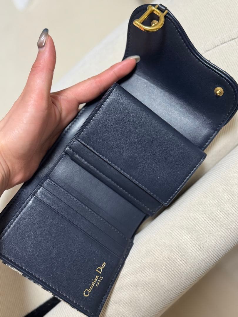 Dior 三つ折り財布