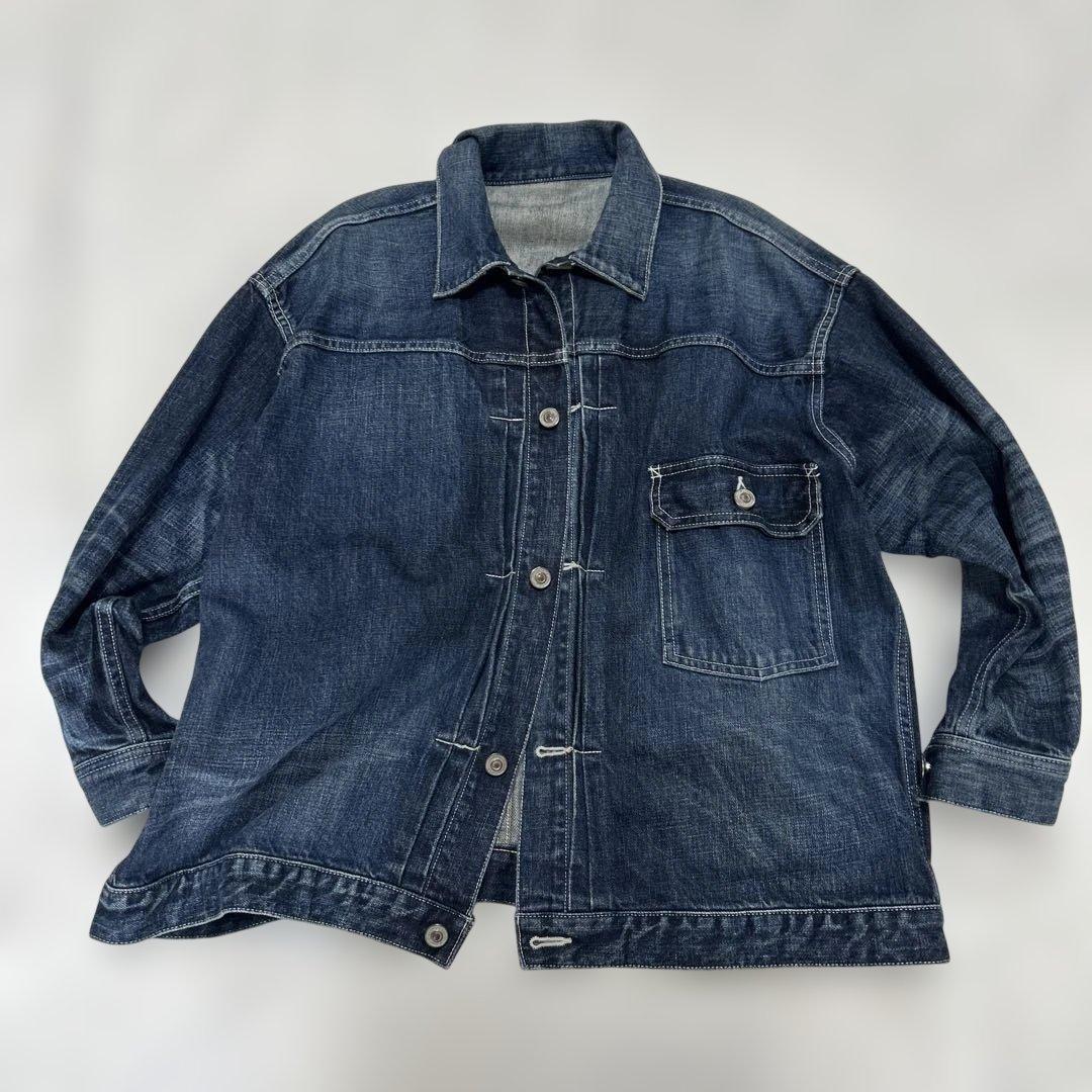 ジャーナルスタンダードラックス デニムジャケット　Gジャン　オールドデニム