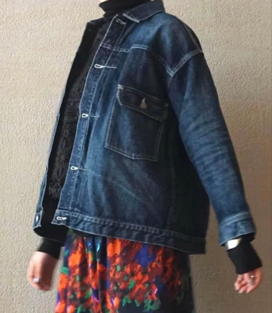 ジャーナルスタンダードラックス デニムジャケット　Gジャン　オールドデニム