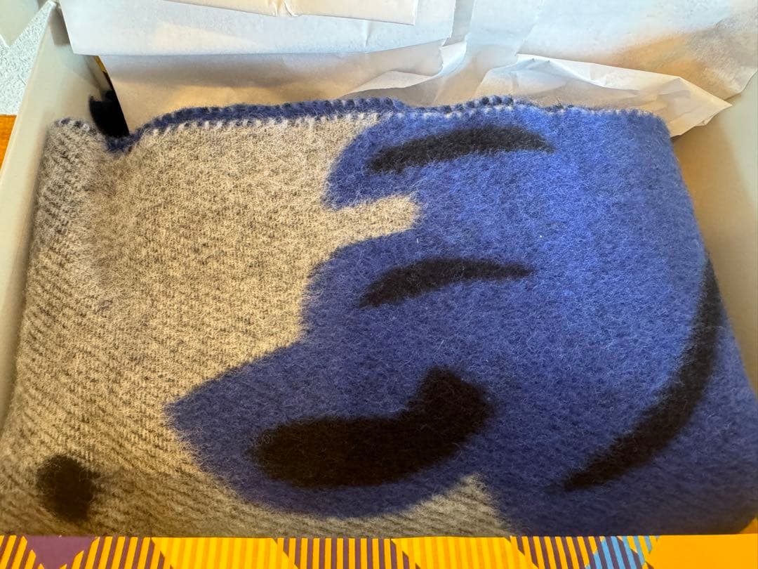 Burberry カシミヤウールマフラー