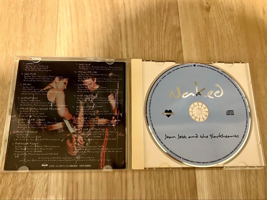 ‼️ジョーン・ジェット 日本盤 帯付き Joan jett ネイキッド Naked