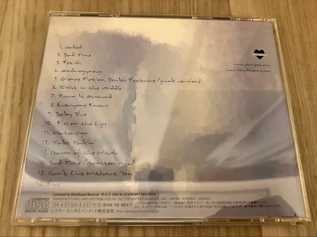 ‼️ジョーン・ジェット 日本盤 帯付き Joan jett ネイキッド Naked