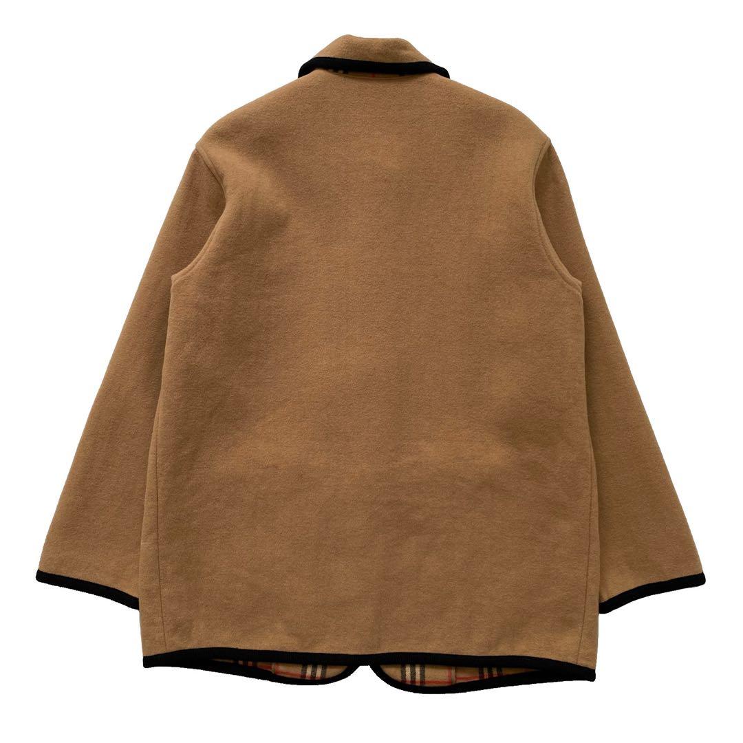 バーバリー ロンドン カシミヤ混 ウール ジャケット ノバチェック 13 大きい