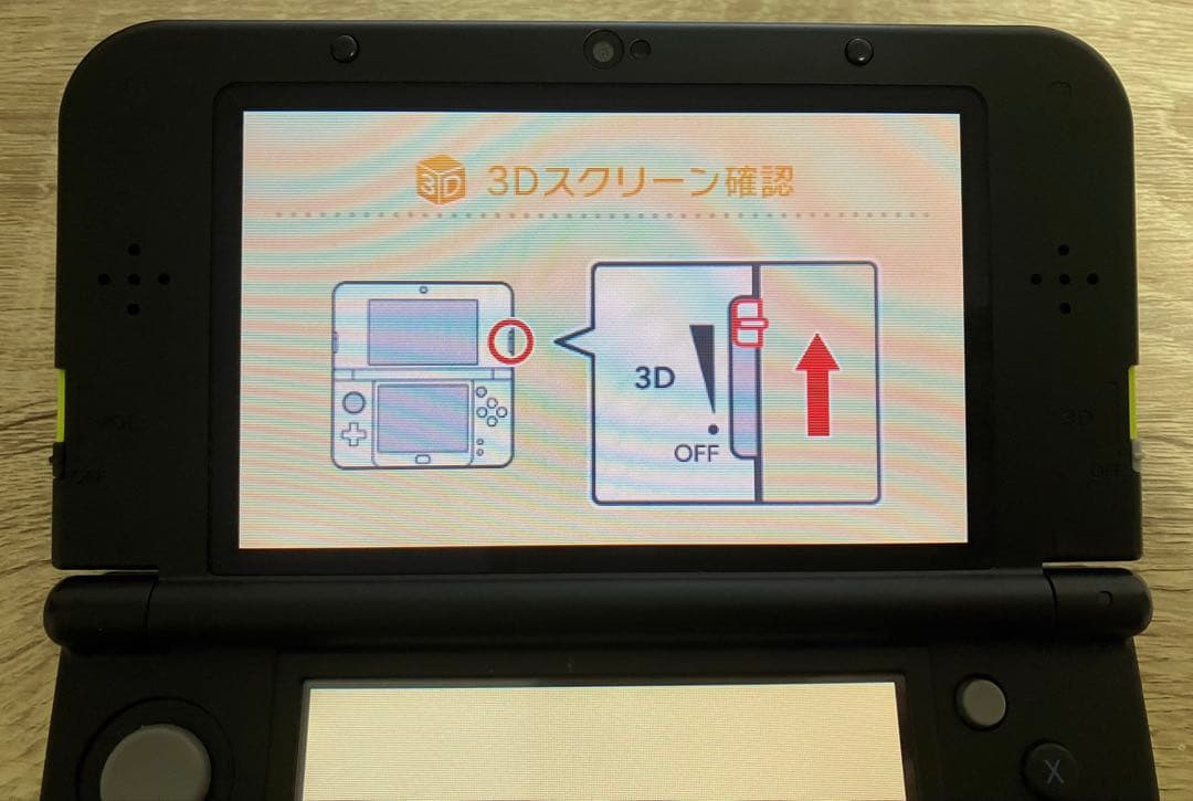 【美品】Newニンテンドー3DS LL ライム×ブラック