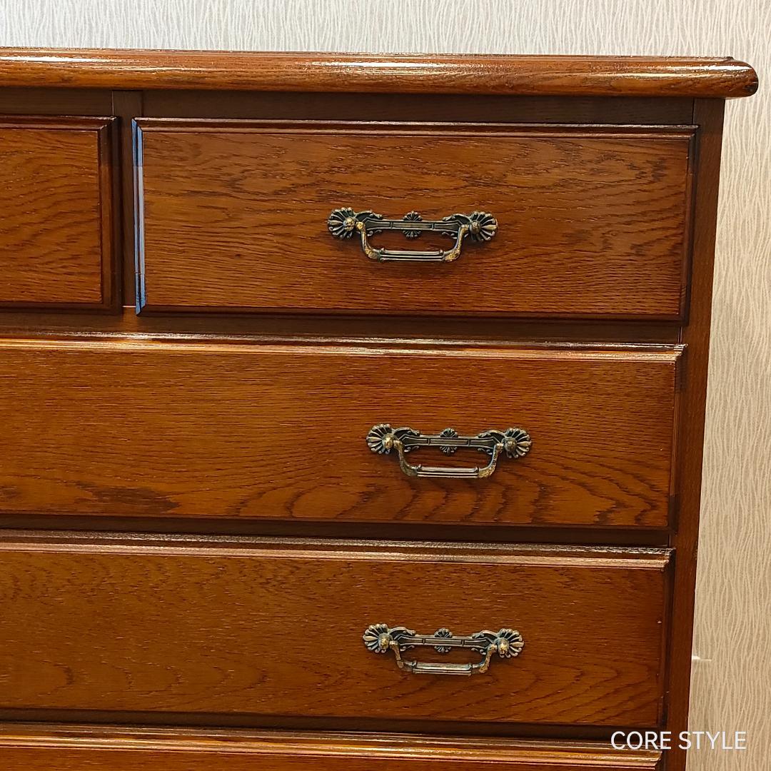 越後民芸　チェスト　箪笥　アンティーク　6杯