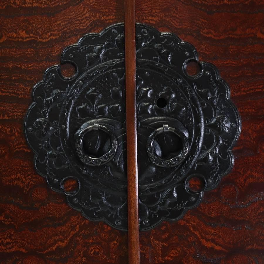 岩谷堂箪笥 テレビ台 ローボード AVボード 伝統工芸品 南部鉄器金具