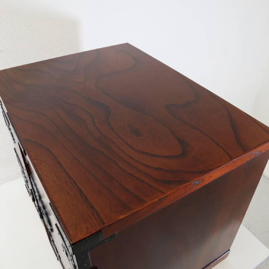 岩谷堂箪笥 テレビ台 ローボード AVボード 伝統工芸品 南部鉄器金具