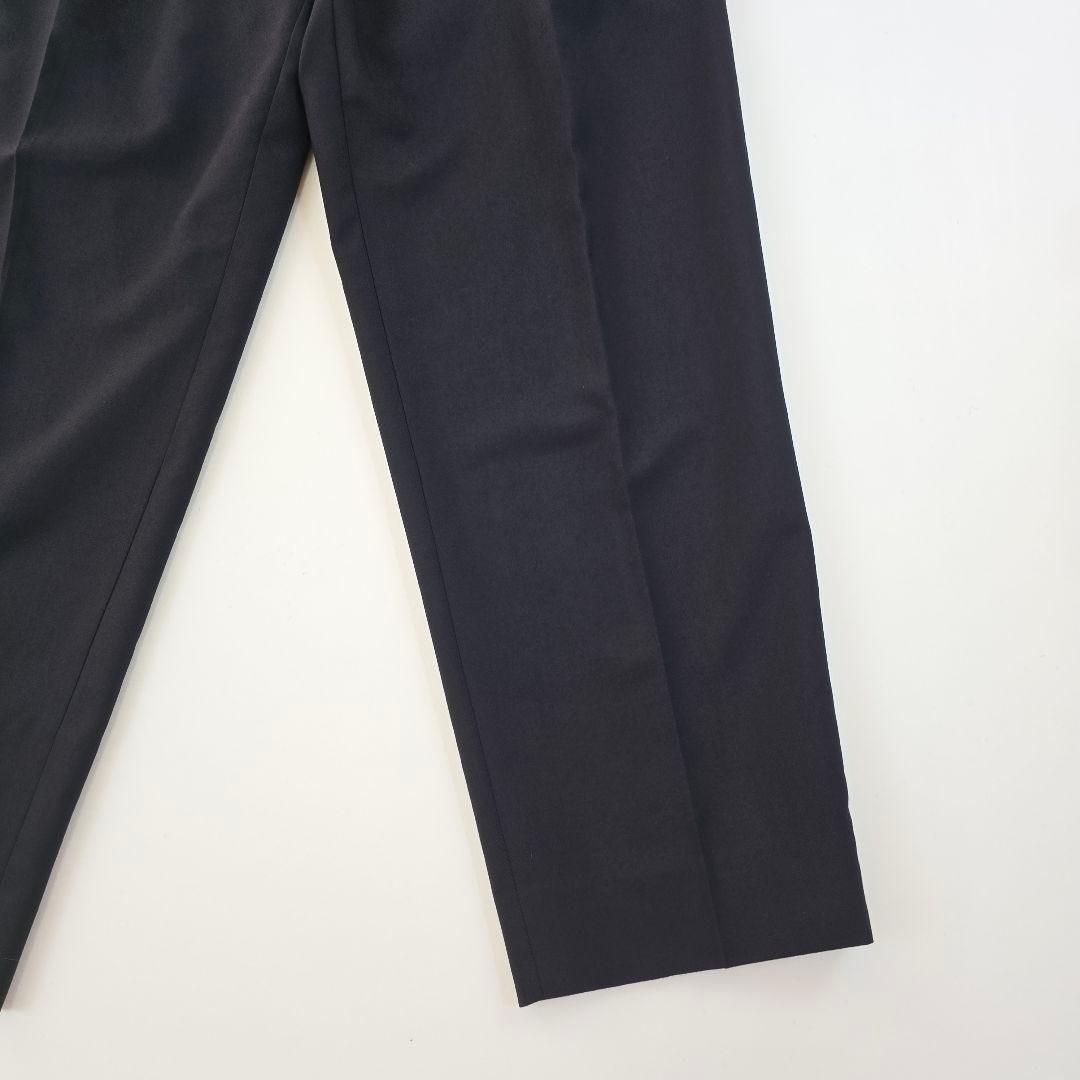 高級◎極美品★マーカウェア　ペグトップテーパードスラックス　3.3万　L　ウール