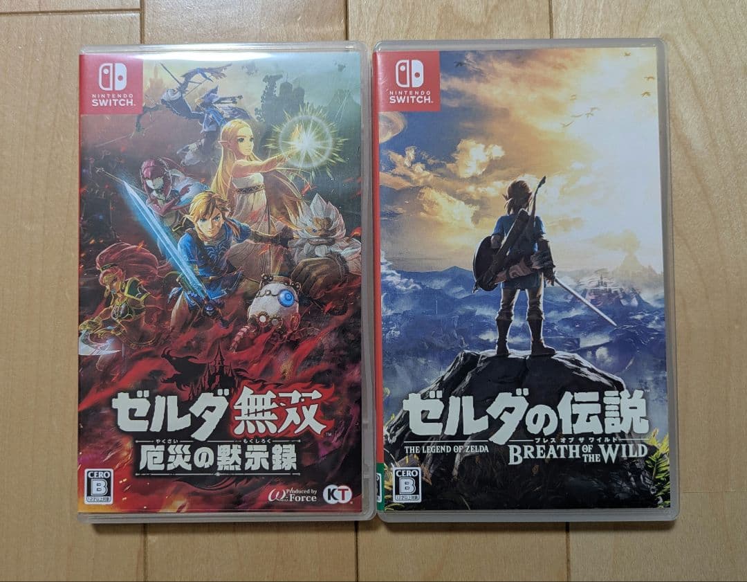 ゼルダ無双 厄災の黙示録 & ゼルダの伝説 ブレス オブ ザ ワイルドまとめ売り