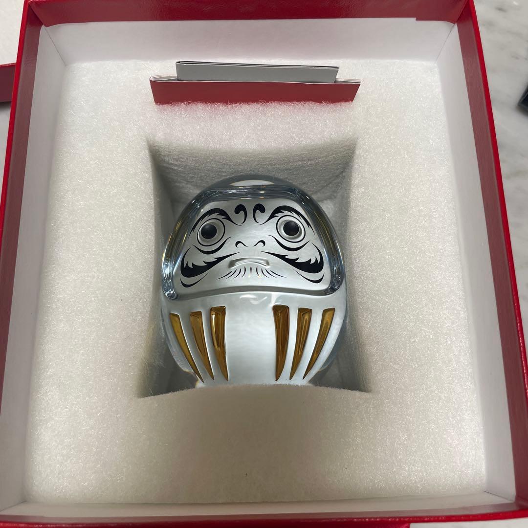 バカラ だるま　置物 縁起物★正規品