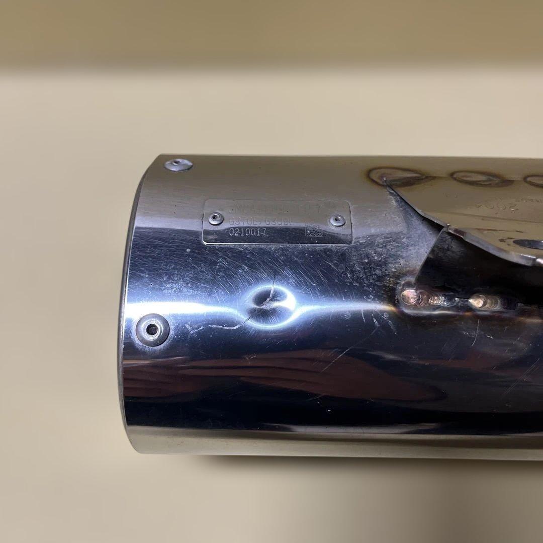 セロー250 SP忠男　マフラー　サイレンサー