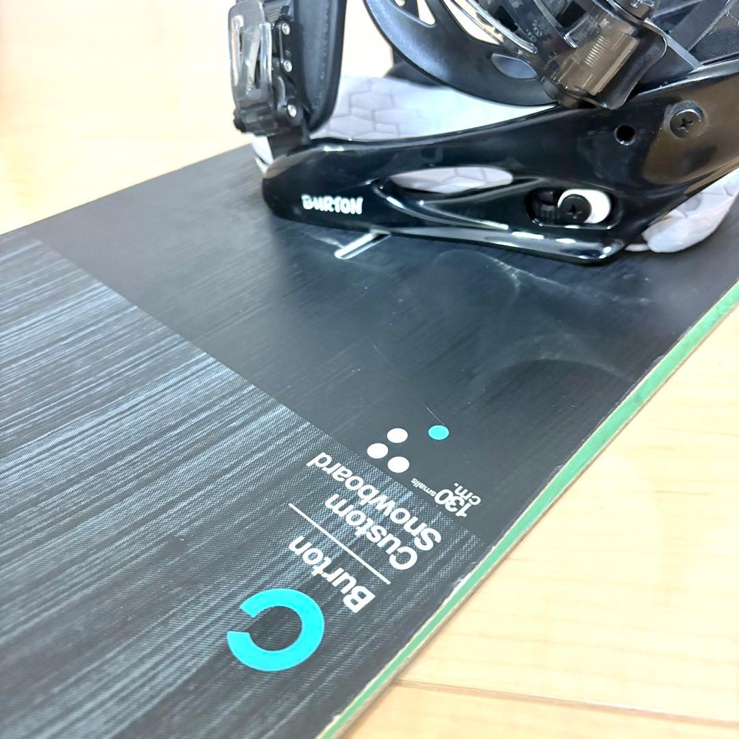 BURTON Custom board 130cm バインディング付き