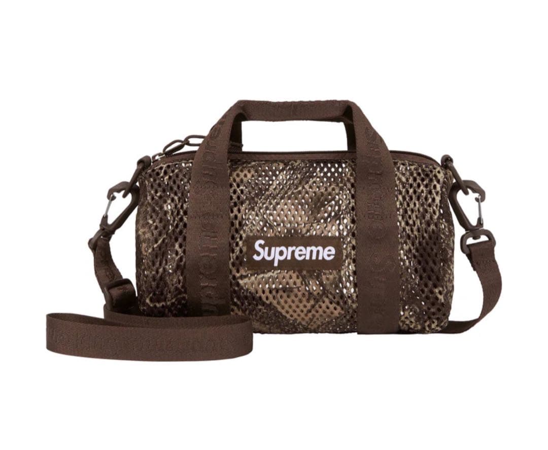 バッグ Supreme Mesh Mini Duffle Bag SS25