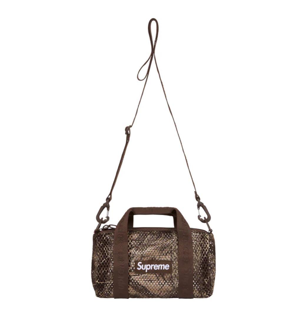 バッグ Supreme Mesh Mini Duffle Bag SS25
