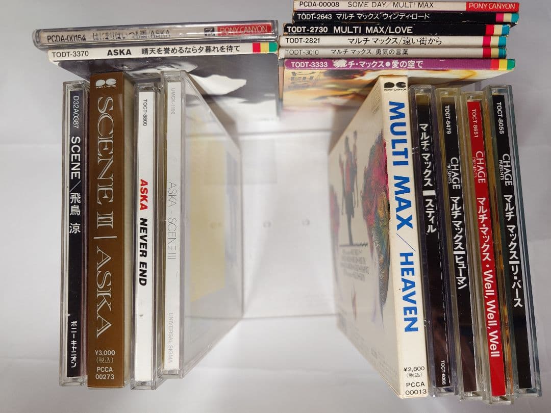 チャゲ＆飛鳥　マルチマックス　ASKA CD VHS 他まとめ売り