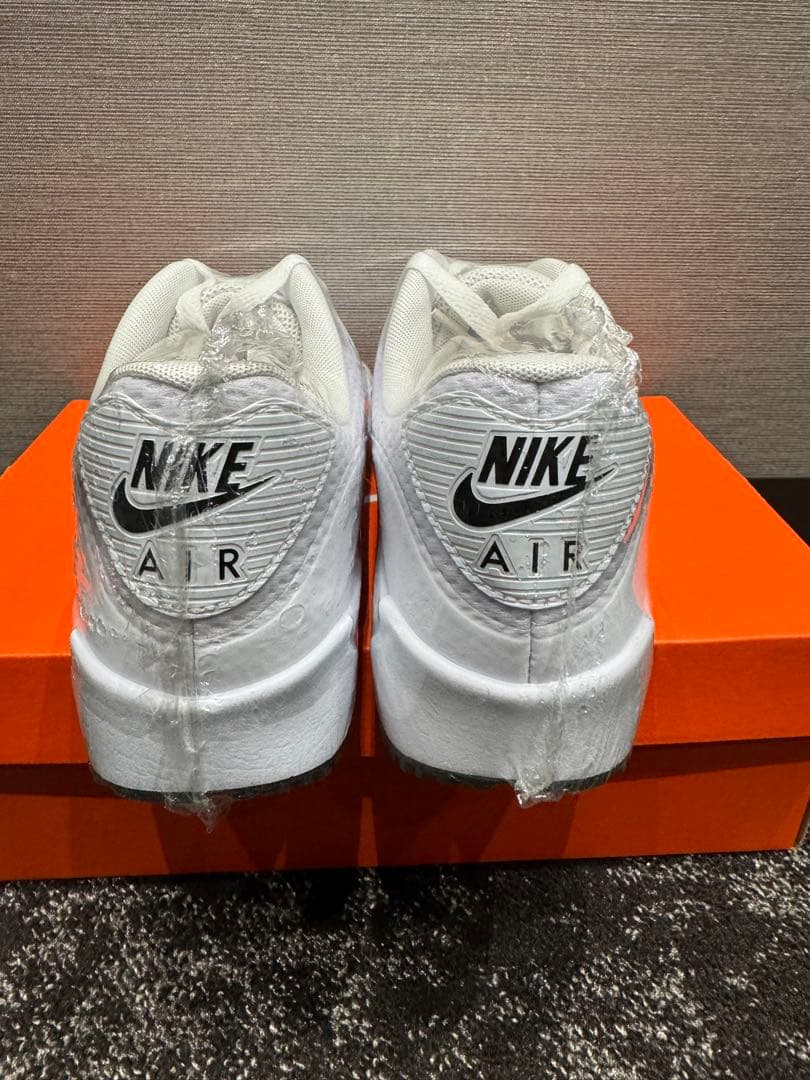 Nike Air Max 90ホワイト　ゴルフスパイクレス　新品