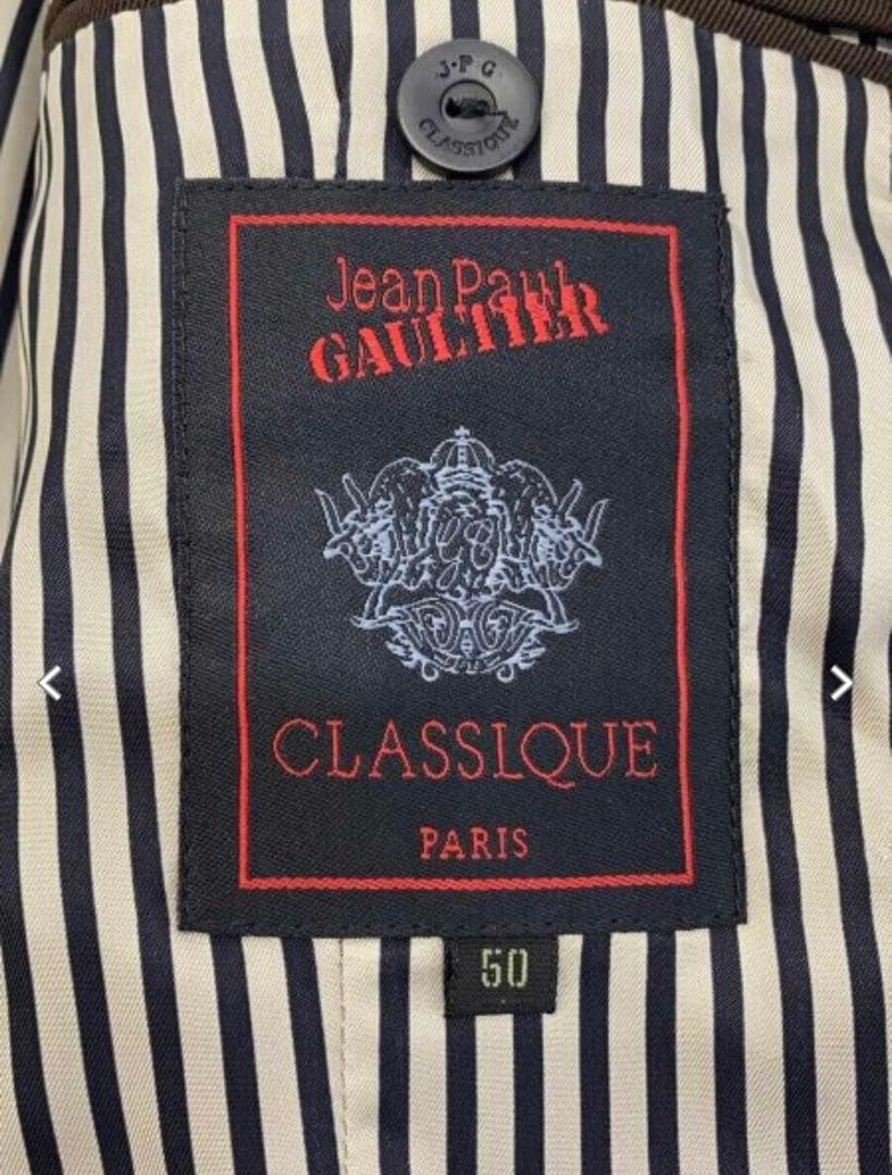Jean Paul Gaultier ブラウンスーツ 50