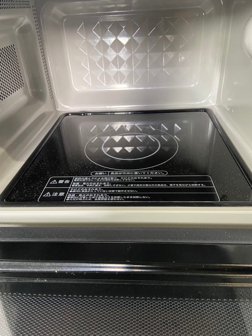 超美品　即日発送　Haier 電子レンジ KS-MW22F18ーBK