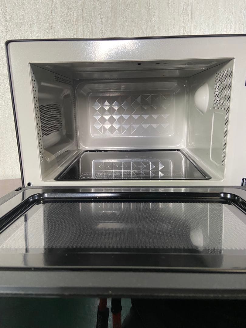 超美品　即日発送　Haier 電子レンジ KS-MW22F18ーBK