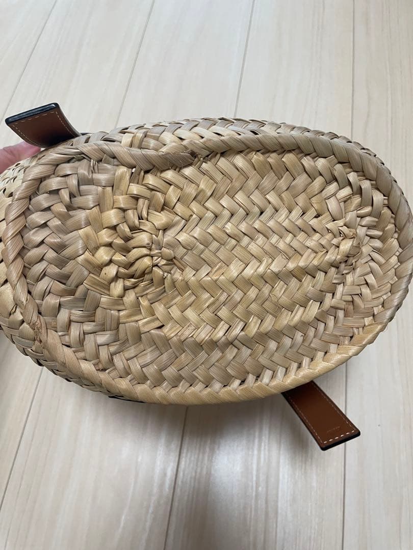 LOEWE かごバッグ ベージュ・ブラウン