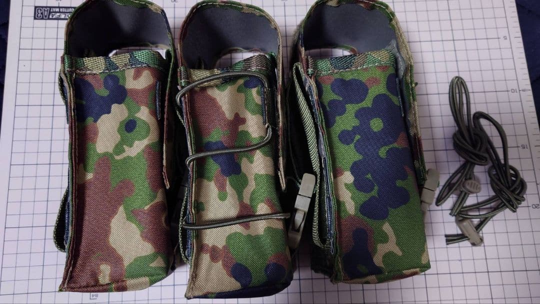 (個人制作)戦闘弾入れ　陸自迷彩