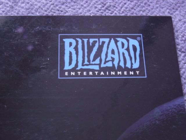 未使用　非売品　PC　ポスター　スタークラフト　STAR CRAFT　ブリザード