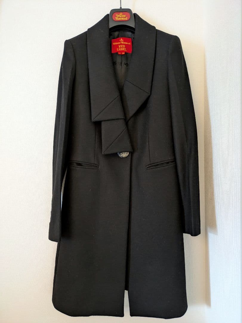 新品未使用 サイズ38 冬用 チェスターコート ヴィヴィアン ウエストウッド