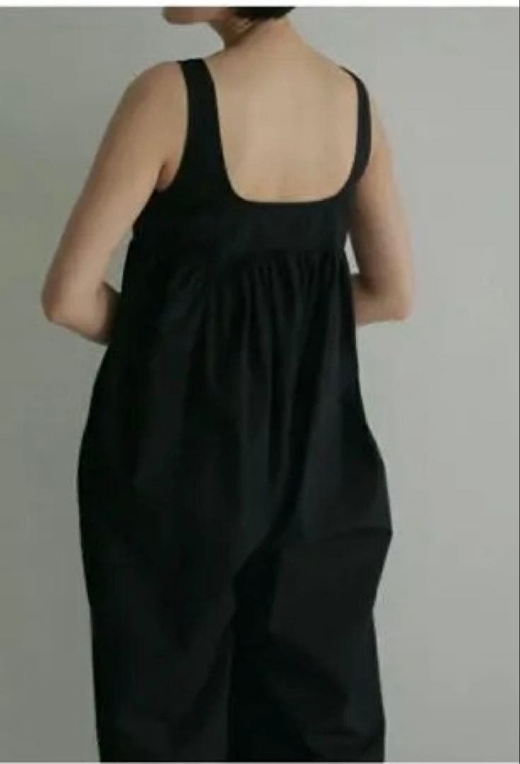 アンヌーク2025ss コットンギャザーサロペット38