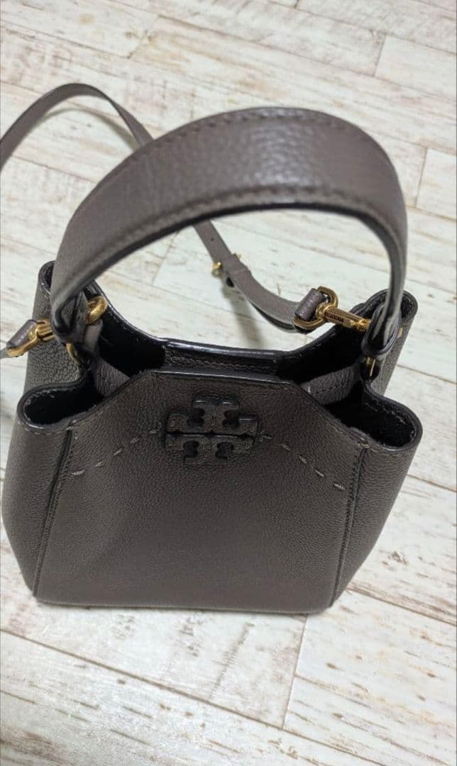 Tory Burch マックグロースモールバケットバッグ2way