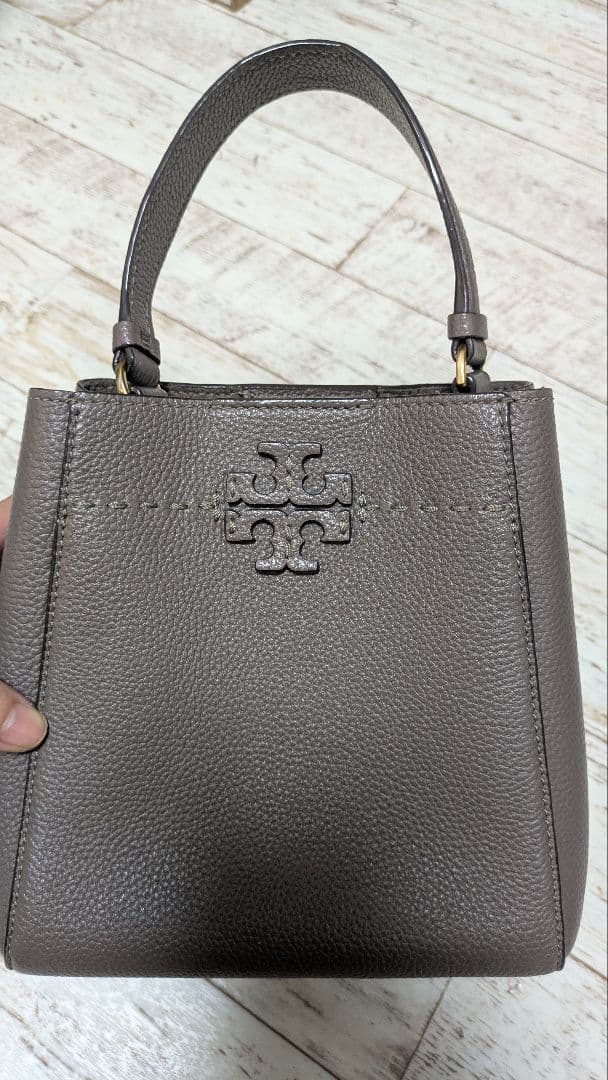 Tory Burch マックグロースモールバケットバッグ2way
