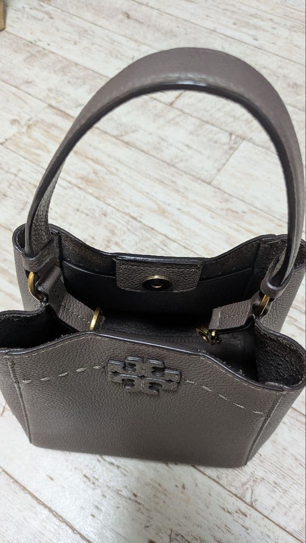 Tory Burch マックグロースモールバケットバッグ2way