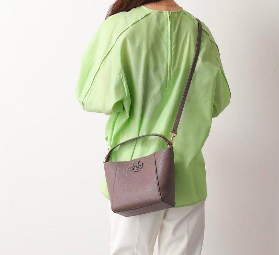 Tory Burch マックグロースモールバケットバッグ2way