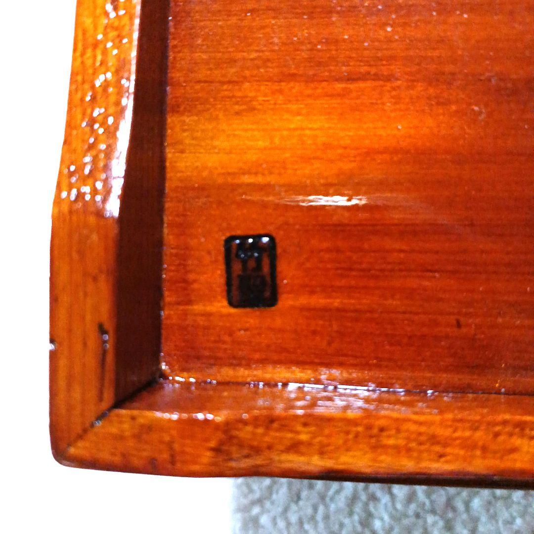 銘木 タナゴ小道具箱 極小箪笥 小物入 タナゴ竿 ハエ竿 渓流竿 和竿 仕掛け