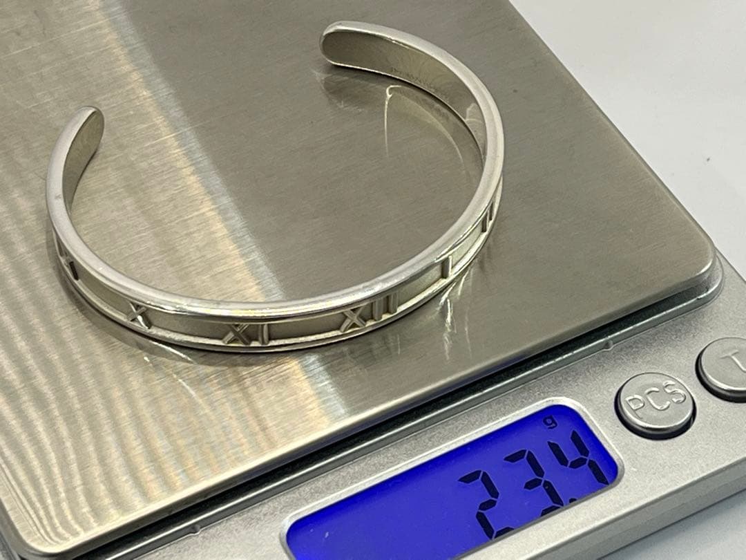 h607 ティファニー　1995 アトラス　バングル　925 ブレスレット