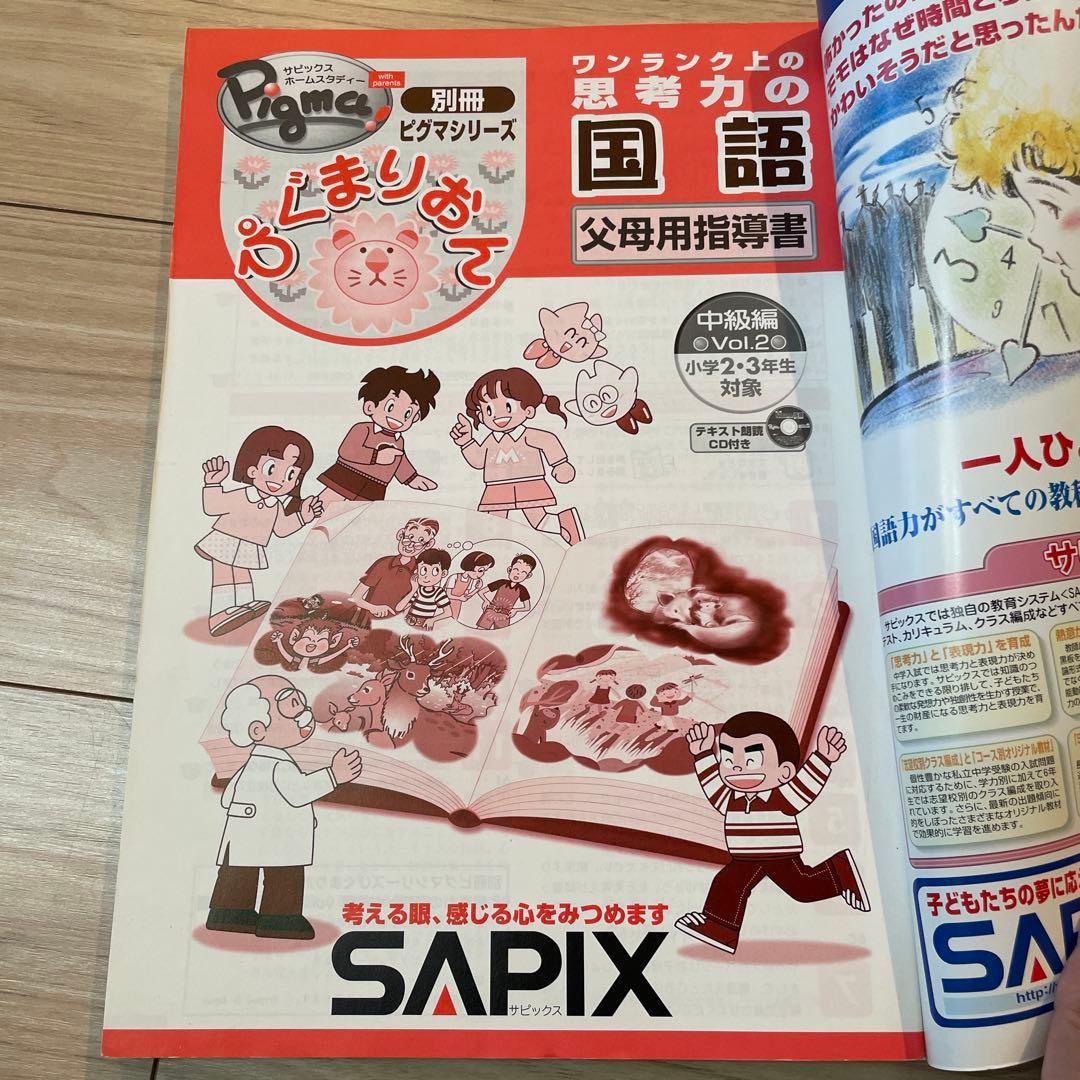 ぴぐまりおんワンランク上の思考力の国語 中級編 vol.2小学2•3年生対象