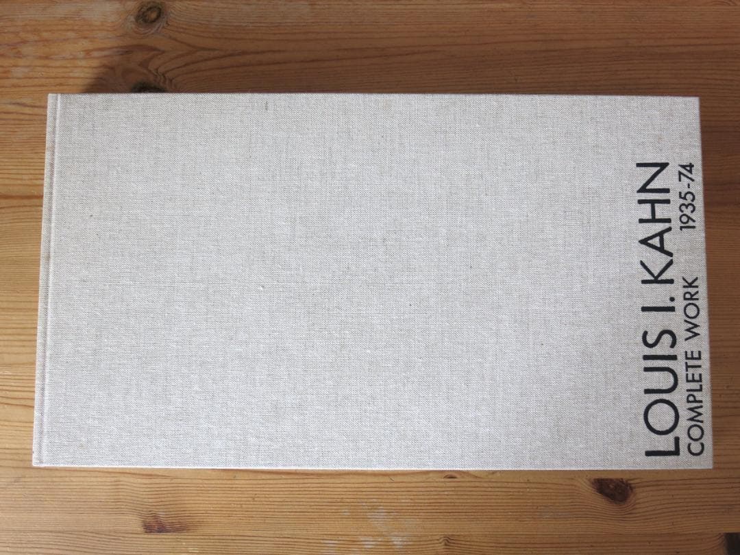 初版 LOUIS I.KAHN COMPLETE WORK1935-74