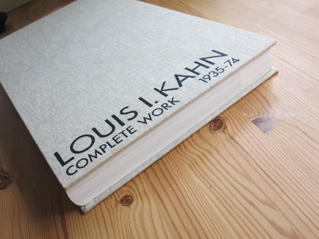 初版 LOUIS I.KAHN COMPLETE WORK1935-74