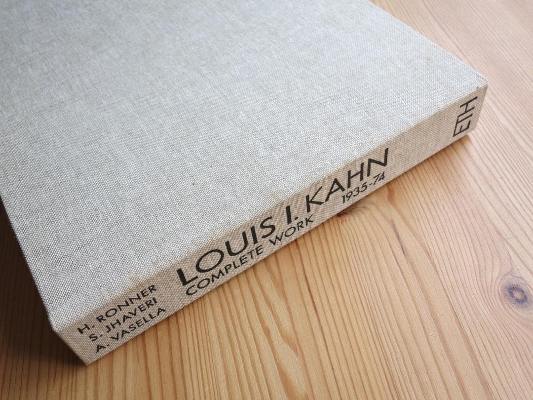 初版 LOUIS I.KAHN COMPLETE WORK1935-74
