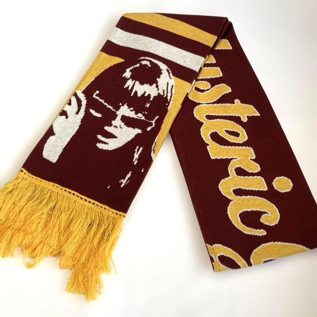 【入手困難】 ヒステリックグラマー Y2K マフラー SPORTS LOGO